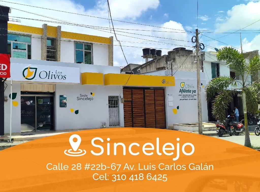 Instalaciones y Fachada de la Sede Sincelejo - Los Olivos